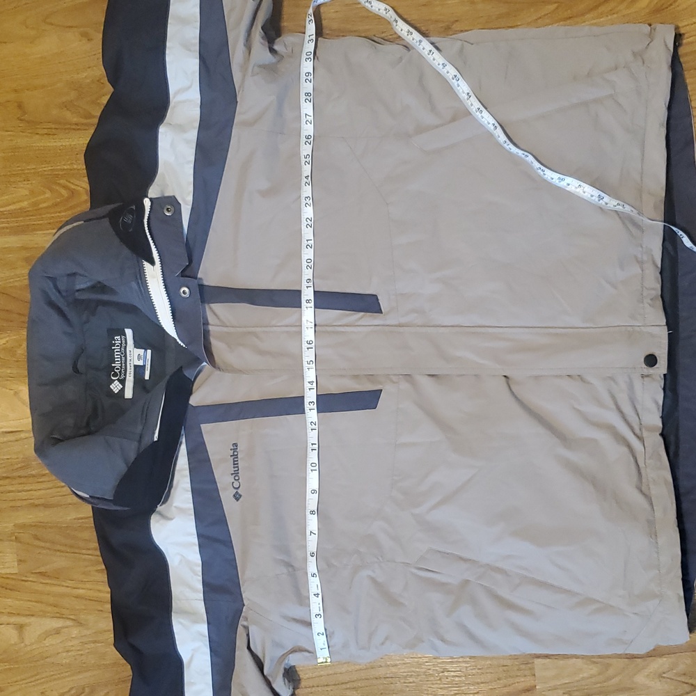 Columbia Whirlibird 3-in-1 Interchange Jacket Mens XXL Tan Gray Black - Picture 7 of 16